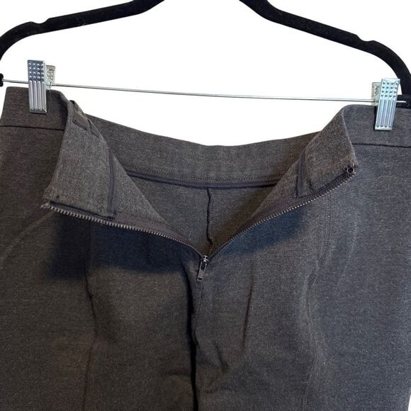 J Crew- Pixie Pont All Day Pant Stretch, Grey XL - Picture 8 of 14